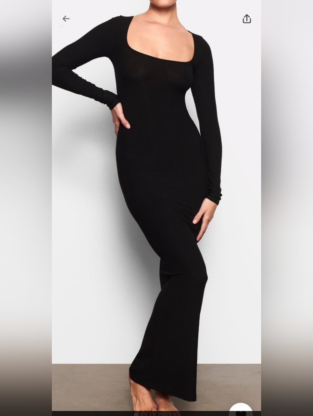 Skims Long Sleeve Dress
